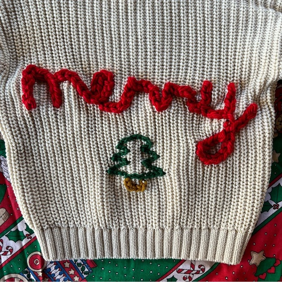 Embroidered Knit Sweater - Picture 2 of 5